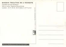 CPA Franziska Paris Odeon Frank Wedekind