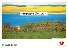 CPM Campagne Electorale Maersk Air Denmark