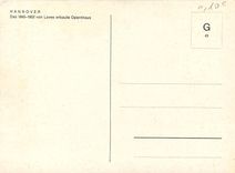 CPM Hannover das 1845 1852 von lavers erbaute Opernahus