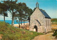 CPM Cote d'Emeraude Route Touristique Saint Malo Cancale La chapelle du Verger