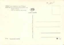 CPM Morat ses rempart et son chateau