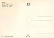 CPM Roma Basilique de St Paul Cloitre