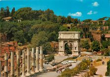 CPM Roma Forum Romain Arc de Tito