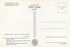 CPM Le Musee Egyptien Le Caire