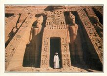 CPM Abu Simbel Le temple de Nefertari