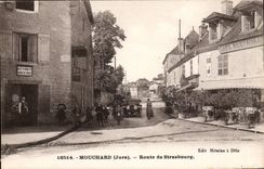 Jura-tourist Automobile Informer-Road of Strasbourg-CPA TOP