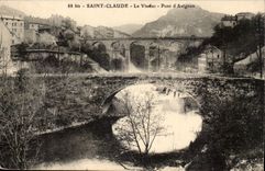 Jura-Tourist-Saint-Claude the Viaduct Bridge of Avignon - CPA