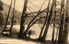 Bonlieu Jura-tourist - Lake Bonlieu - CPA
