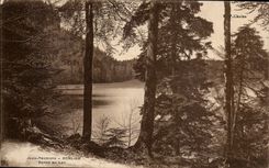Jura-tourist Bonlieu Edges of the Lake - CPA