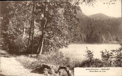 Jura-tourist Bonlieu-Edges of the Lake - CPA