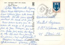 CPM Metabief Mont d'Or Doubs 