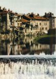 CPM Aurillac Cantal Les Vieilles maisons au bord de la Jordanne 