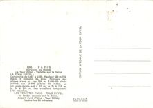 CPM Paris Merveille du Monde La Tour Eiffel Vedette sur la Seine 