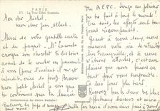 CPM Paris La Tour Eiffel illuminee 