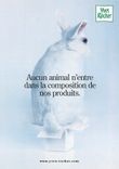 CPM Aucun animal n'entre dans la composition de nos produits Yves Rocher Lapin