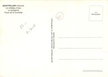 CPM Montpellier Herault Le chateau d'eau Le polygone Place de la Comedie 