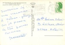 CPM Valras Plage Herault Paradis des vacances en bord de mer
