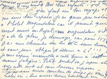 CPM Montpellier Herault Le Peyrou vu la nuit Le Chateau d'eau 