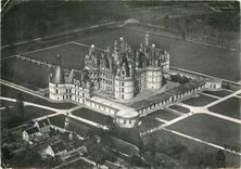 CPM Chambord L et C Le Chateau ensemble au Sud Ouest Vue aerienne 