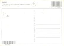 CPM Paris La Tour Eiffel vue depuis l'esplanade du Palais de Chaillot 