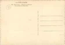 CPM Agay Var Rochers au Dramont et la pointe de la Baumette