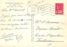 CPM Agay Var Une partie de la Plage