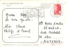 CPM La Londe des Maures Le port 