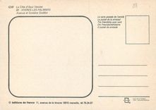 CPM La Cote d'Azur Varoise Hyeres les Palmiers Avenue et fontaine Godillot