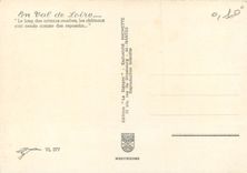 CPM En Val de Loire Le long des cotesux courbes les chateaux 