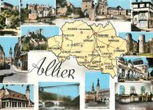 CPM Allier Moulins Montlucon Vichy 