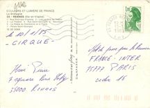 CPM Rennes ses Vieilles rues ses Jardins ses monuments 