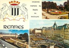 CPM Rennes Ancienne Capitale du Duche de Bretagne 