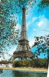 CPM Paris La Tour Eiffel 