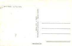 CPM Paris La Tour Eiffel 