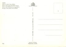 CPM Paris vu de la Tour Eiffel 