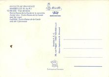 CPM Marseille B du R Vue aerienne Notre Dame de la Garde et la Corniche 