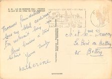 CPM Ile de Bendor Var France Le port et les villas du Club Nautique 