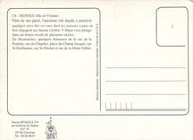 CPM Rennes Ille et Vilaine Fiere de son passe l'ancienne cite ducale a conserve quelques unes des se