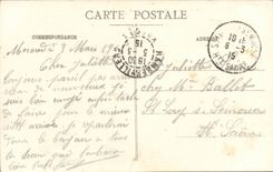 (die Vosges) Rambervillers- der Berg-CPA