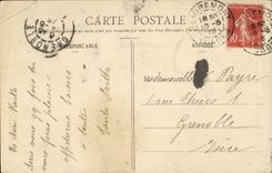 Die erlauterten Vosges CPA die Jungfrau des Ballons von Elsass an der Oberseite