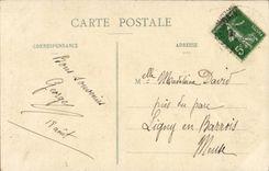 Plombieres les Bains CPA the cascade of Gehard