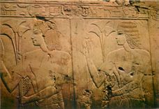 CPM Tomb of Noble Ramose Invites tenant des papyrus 