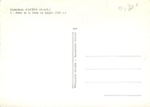 CPM Cathedrale d'Autun S et L Pilier de la Fuite en Egypte 