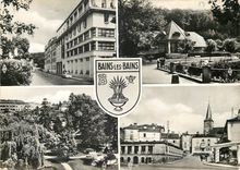 CPM Souvenir de Bains les Bains 