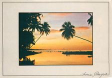 CPM Coucher de soleil 