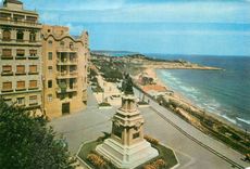 CPM Tarragona Promenade Calvo Sotelo et Balcon de la Mediterranean 