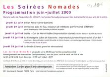 CPM Les Soirees Nomades Fondation Cartier