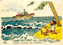 CPM Pouah Encore des touristes 