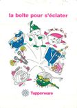 CPM La boite pour s'eclater Tupperware