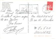 CPM Biarritz Cote Basque Rocher du Basta Plage du Port Vieux Port des Pecheurs Grande Plage Surf Roc
